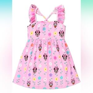 BNWT Disney Minnie & Daisy Floral Sundress Size 4-5 yrs old